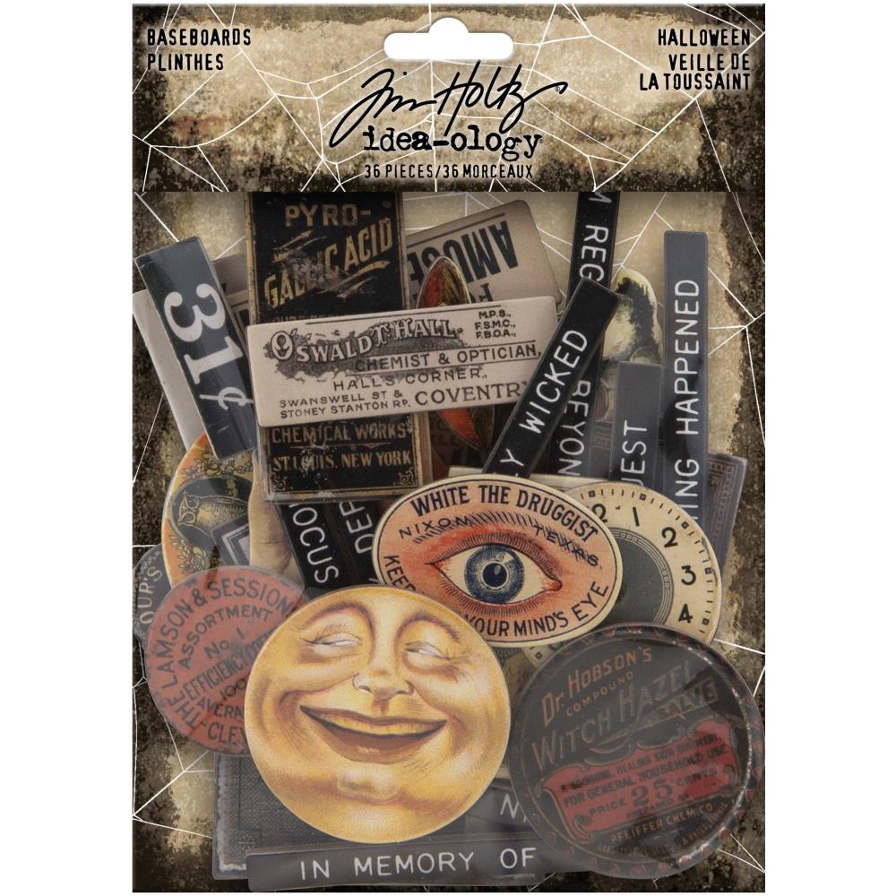 Tim Holtz - Idea-Ology - Halloween 2020 - Baseboard s