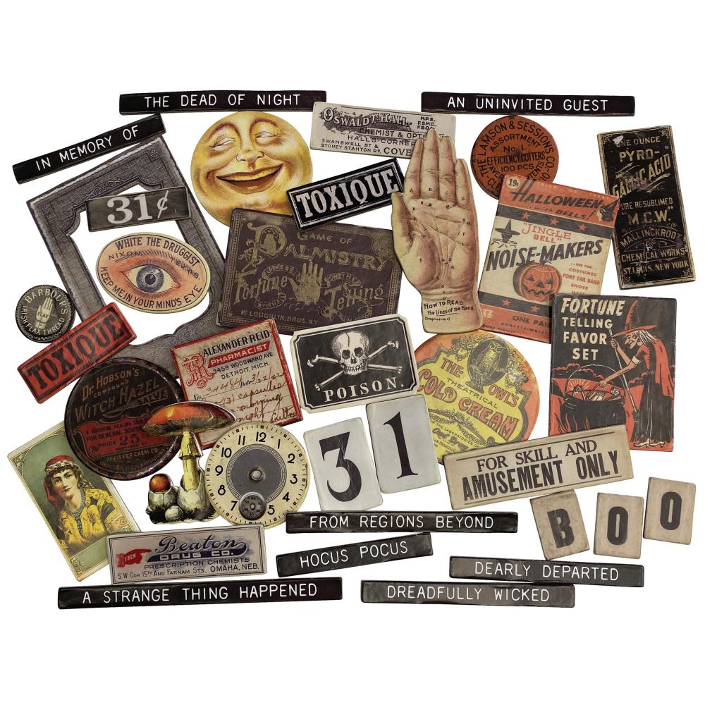 Tim Holtz - Idea-Ology - Halloween 2020 - Baseboard s