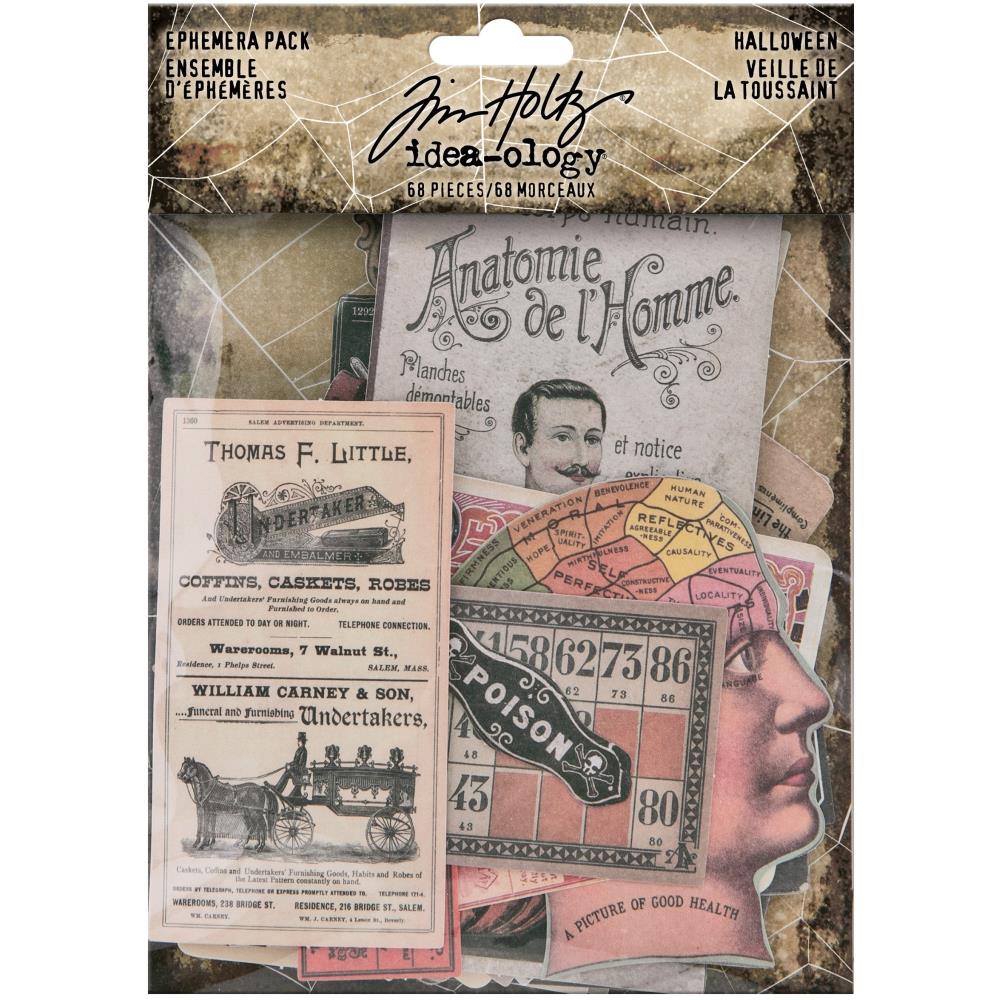 Tim Holtz - Idea-Ology - Halloween 2020 - Ephemera Pack