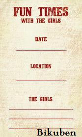 Bright "Girlfriends": Journaling Card