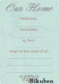 WA: "Home" Journaling Card