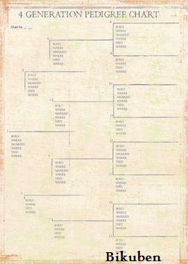 WA: "Family Roots" Pedigree Chart Wild Card