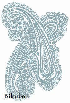 WA: "Brothers" Paisley Transparency Die Cut