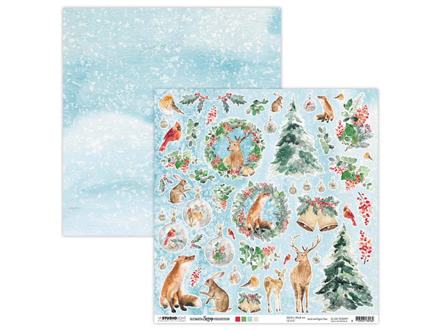 Studiolight - Ultimate Winter 2021 - SCRAP 91 - 12 x 12"