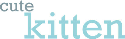 MME Rub-on: Cute Kitten