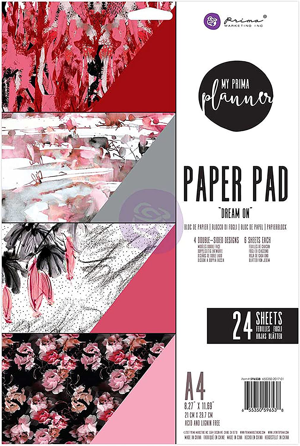 Prima - Dream On  - A4  Paper Pad