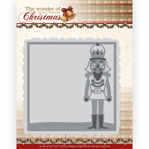 Yvonne Creations - Dies - The wonder of christmas - Nutcracker Frame