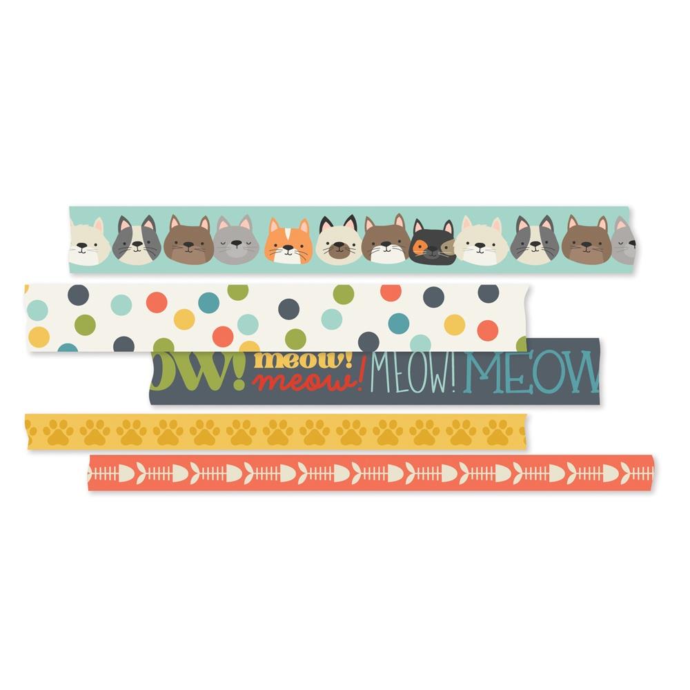 Simple Stories - Pet Shoppe Cat - Washi Tape