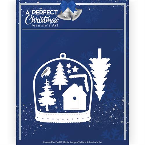Jeanine Art - Dies - A perfect christmas - Christmas Ornament