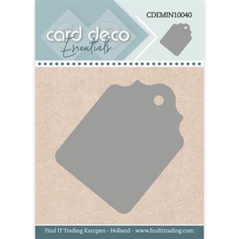 Card Deco Essentials - Dies - Mini Tag