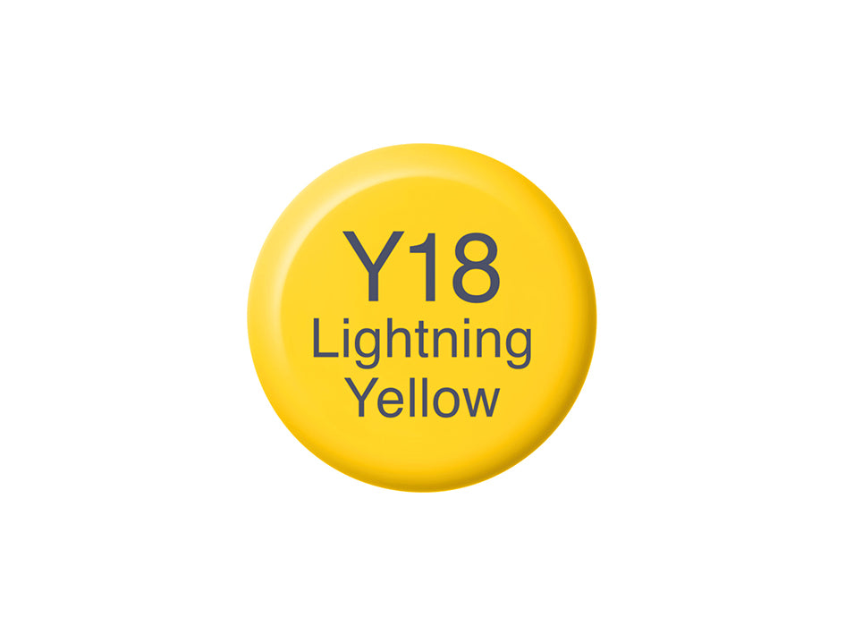Copic Various Ink - Lightening Yellow - Y18 - Refill - 12 ml