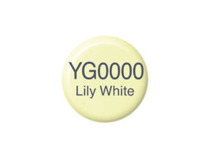 Copic Various Ink - Lily White - YG0000 - Refill - 12 ml
