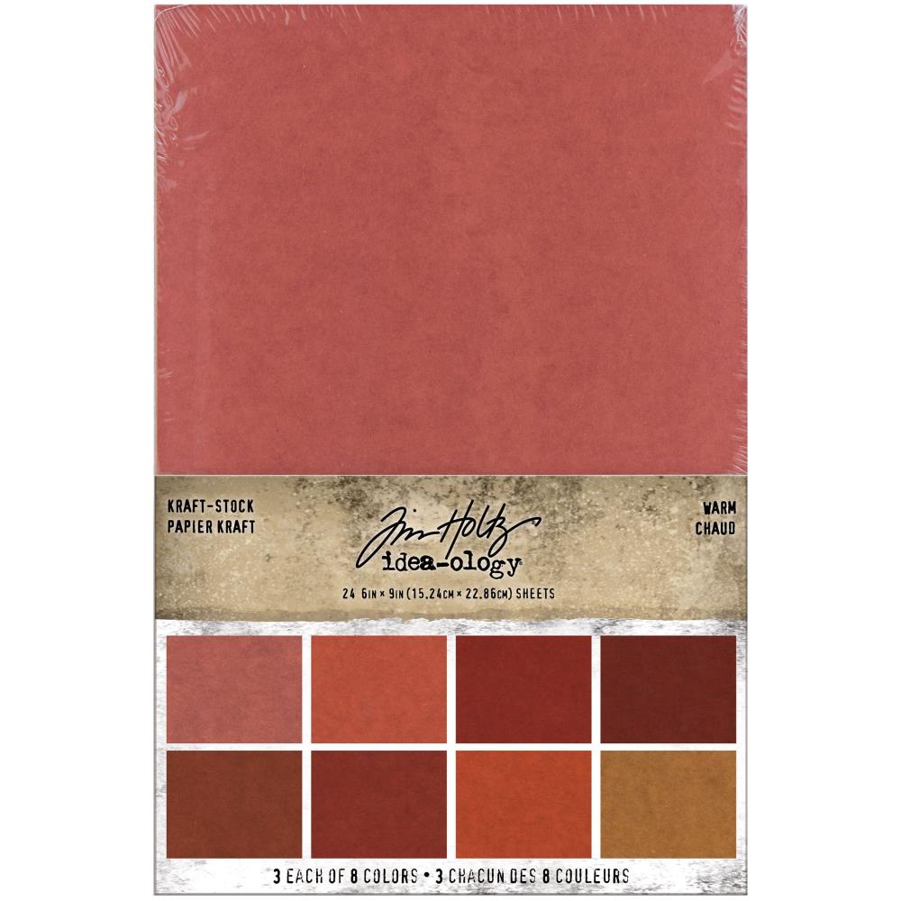 Tim Holtz - Ideaology - Kraft-Stock - Warm - 6 x 9"