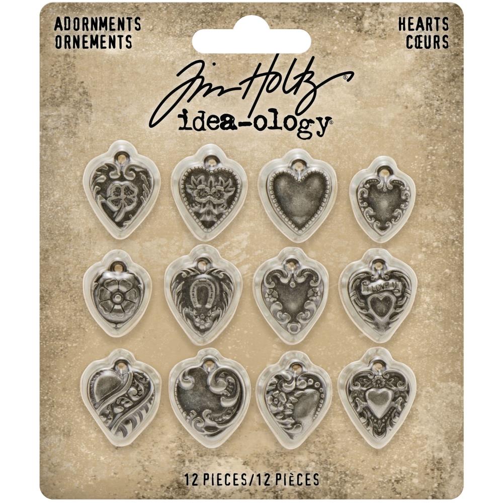 Tim Holtz - Adornments - Hearts