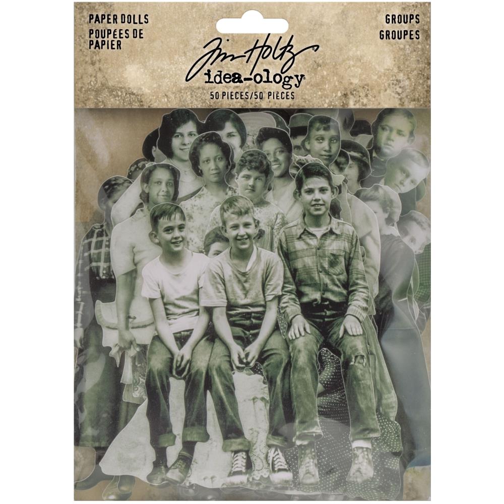 Tim Holtz - Idea-Ology - Paper Dolls - Groups