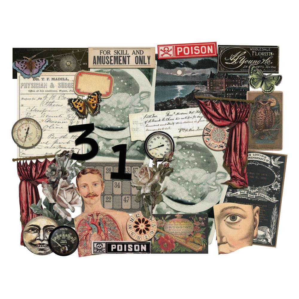 Tim Holtz - Idea-ology Halloween 2021 - Diecut Layers