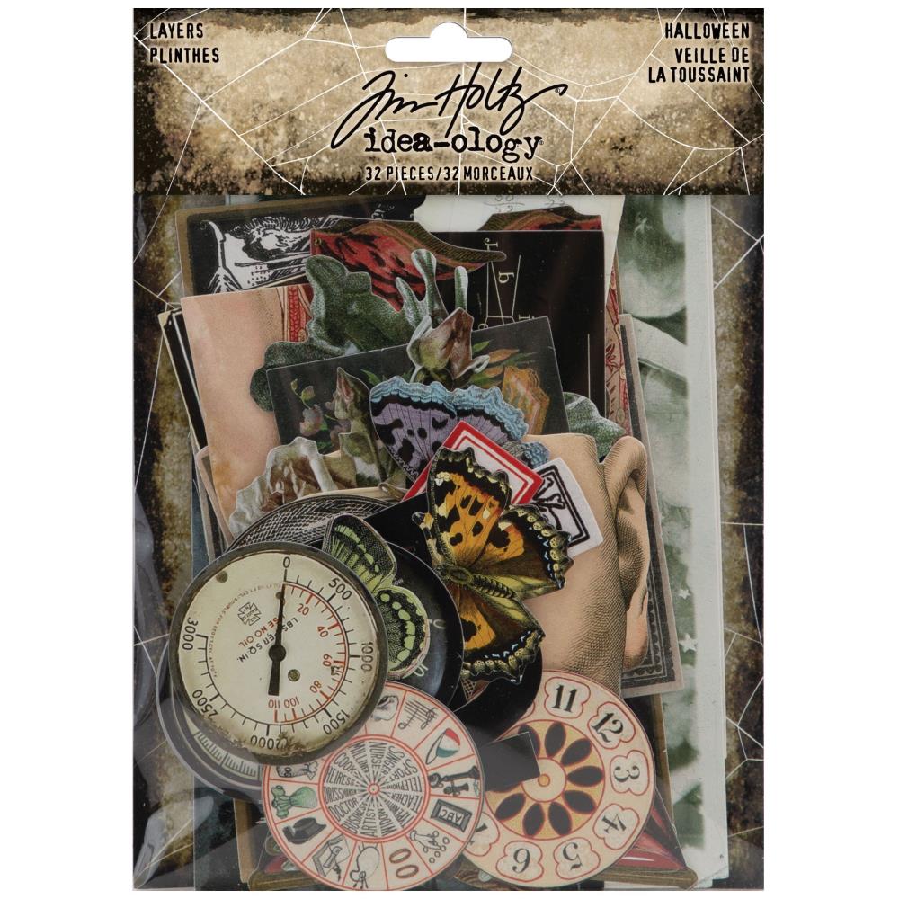 Tim Holtz - Idea-ology Halloween 2021 - Diecut Layers