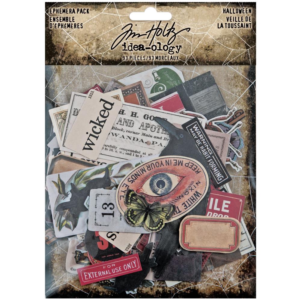 Tim Holtz - Idea-ology Halloween 2021 - Ephemera Pack