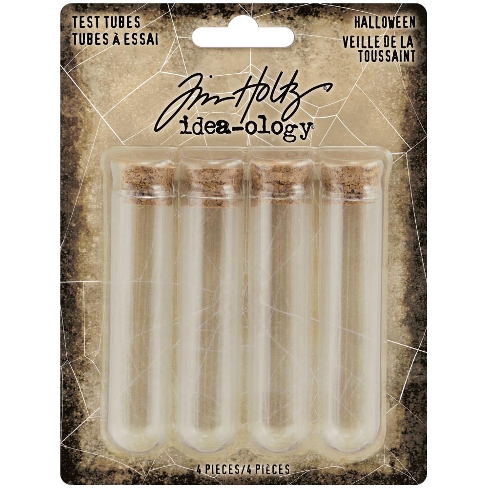 Tim Holtz - Ideaology - Halloween 2022 - Test Tubes