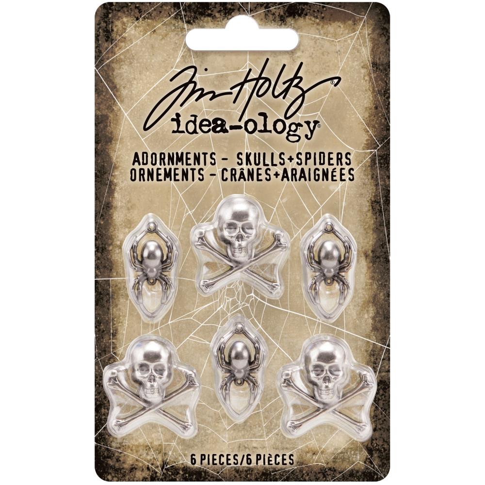 Tim Holtz - Idea-ology Halloween 2021 - Skull & Spiders