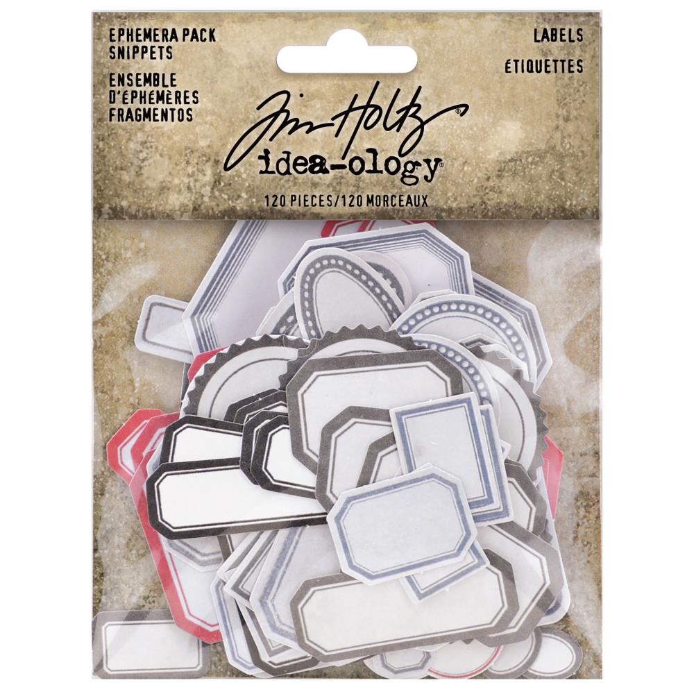 Tim Holtz - Idea-ology - Ephemera Snippets - Labels