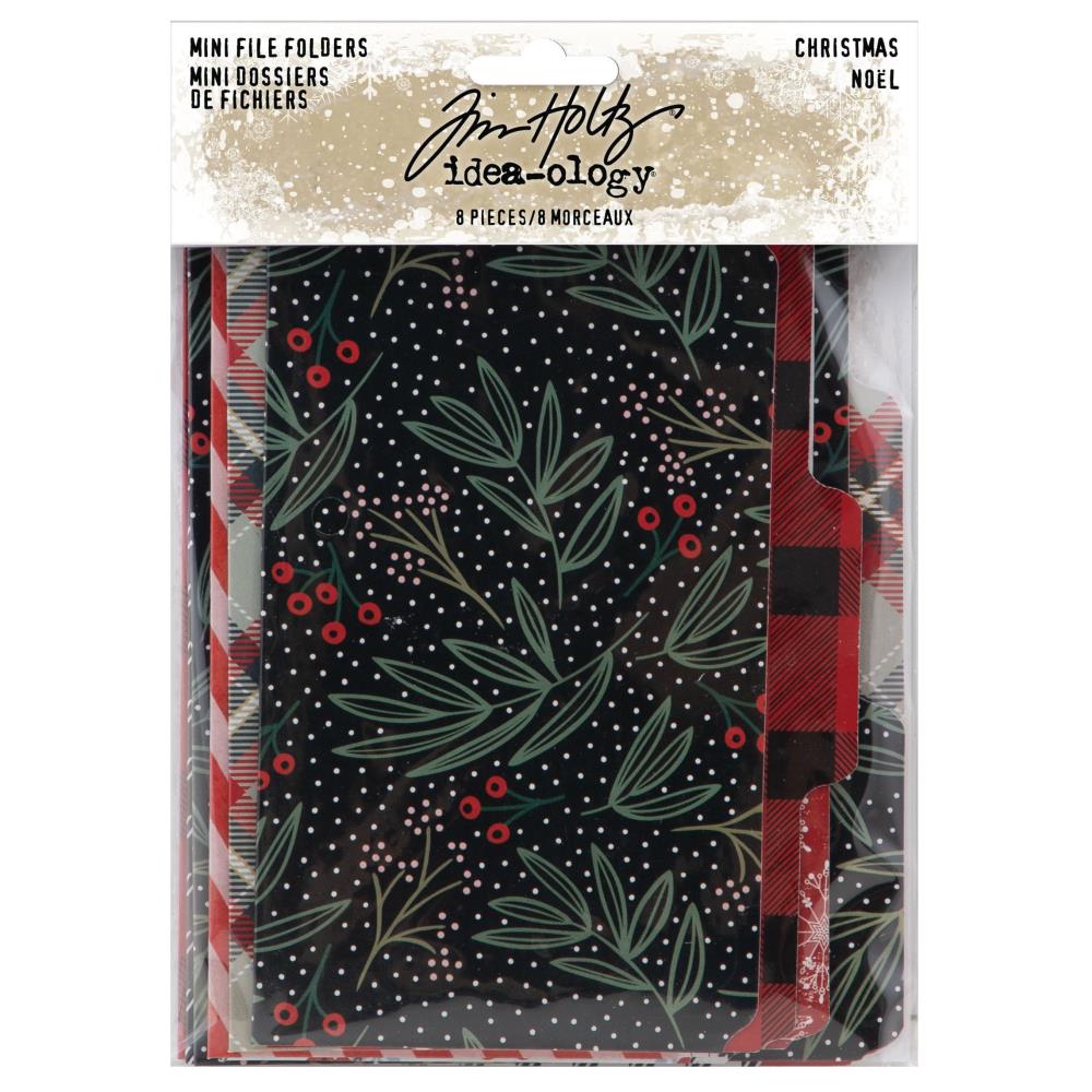 Tim Holtz - Idea-ology Christmas 2021 - Mini File Folders