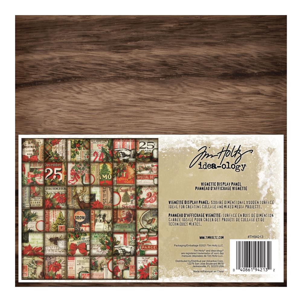 Tim Holtz - Idea-ology Christmas 2021 - Vignette Panel
