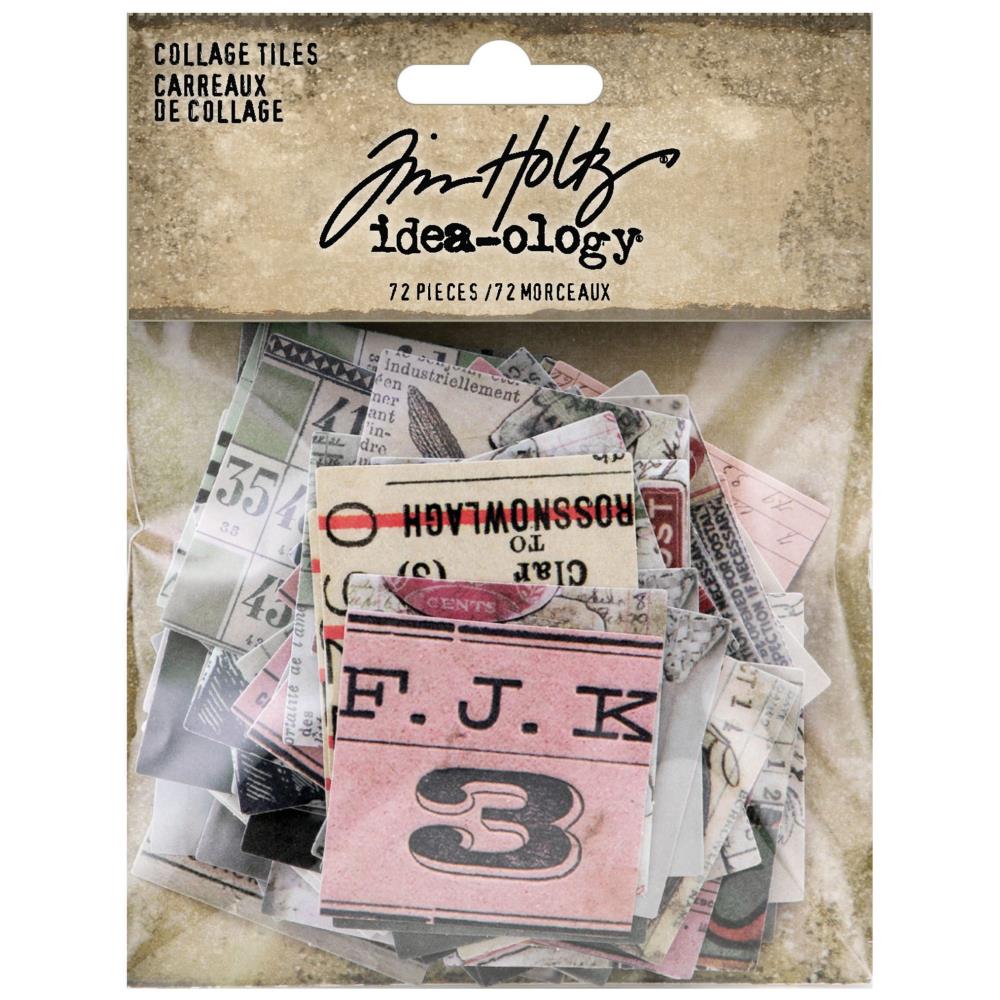 Tim Holtz - Idea-Ology - Vår 2022 - Collage Tiles