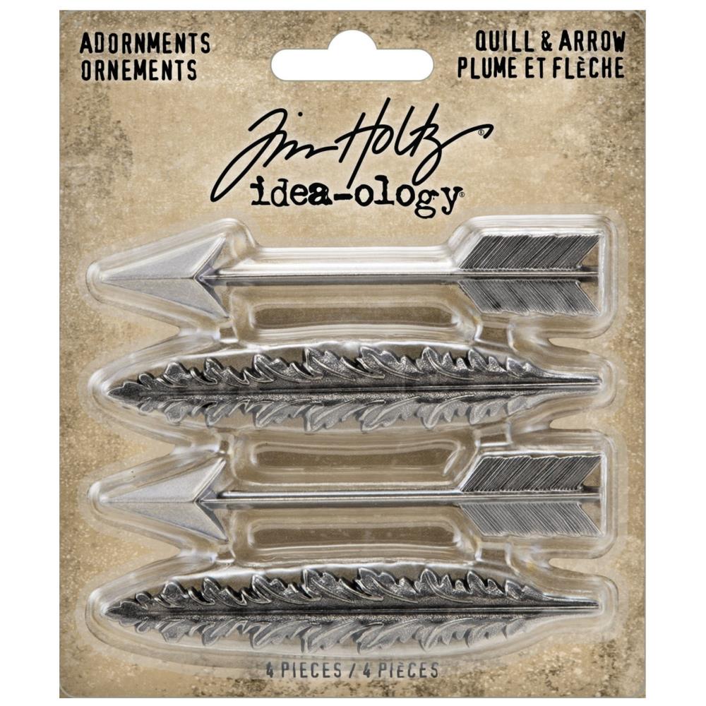 Tim Holtz - Idea-ology - Vår 2022 - Adornments Quill & Arrow