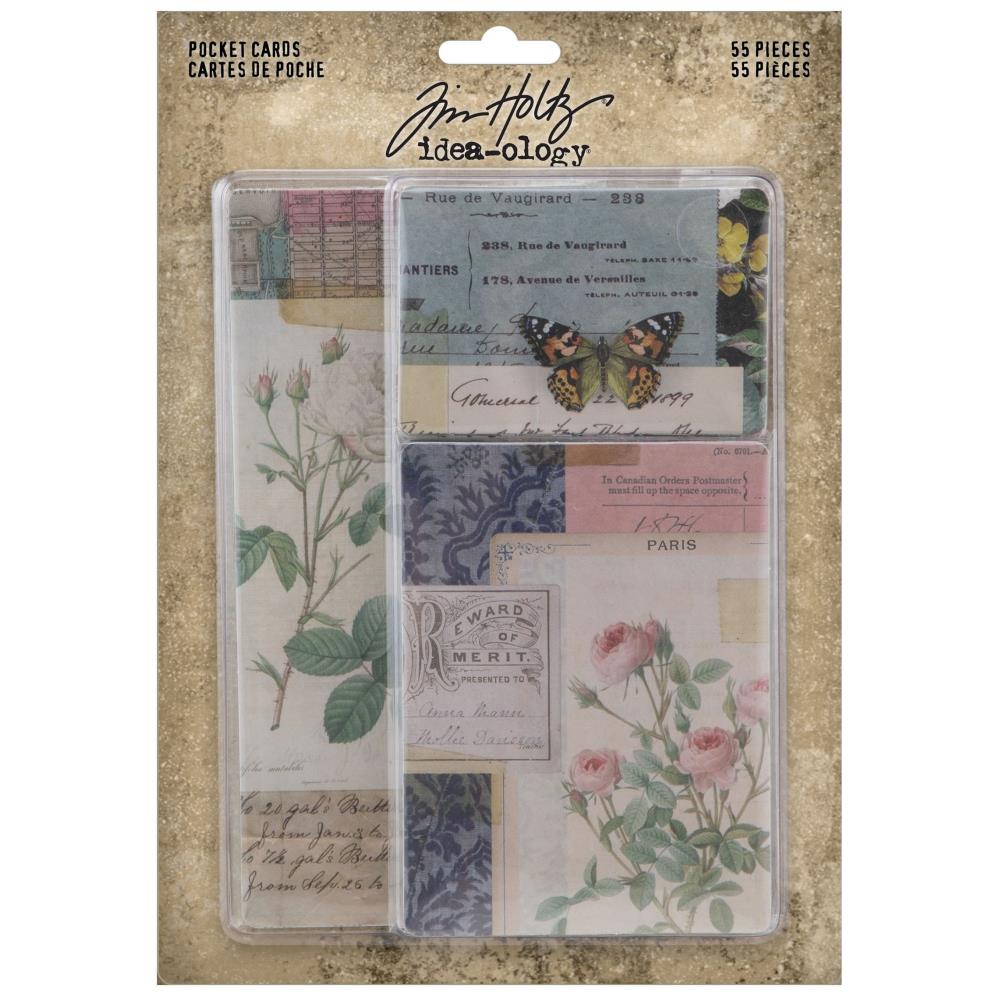 Tim Holtz - Idea-ology - Vår 2022 - Pocket Cards
