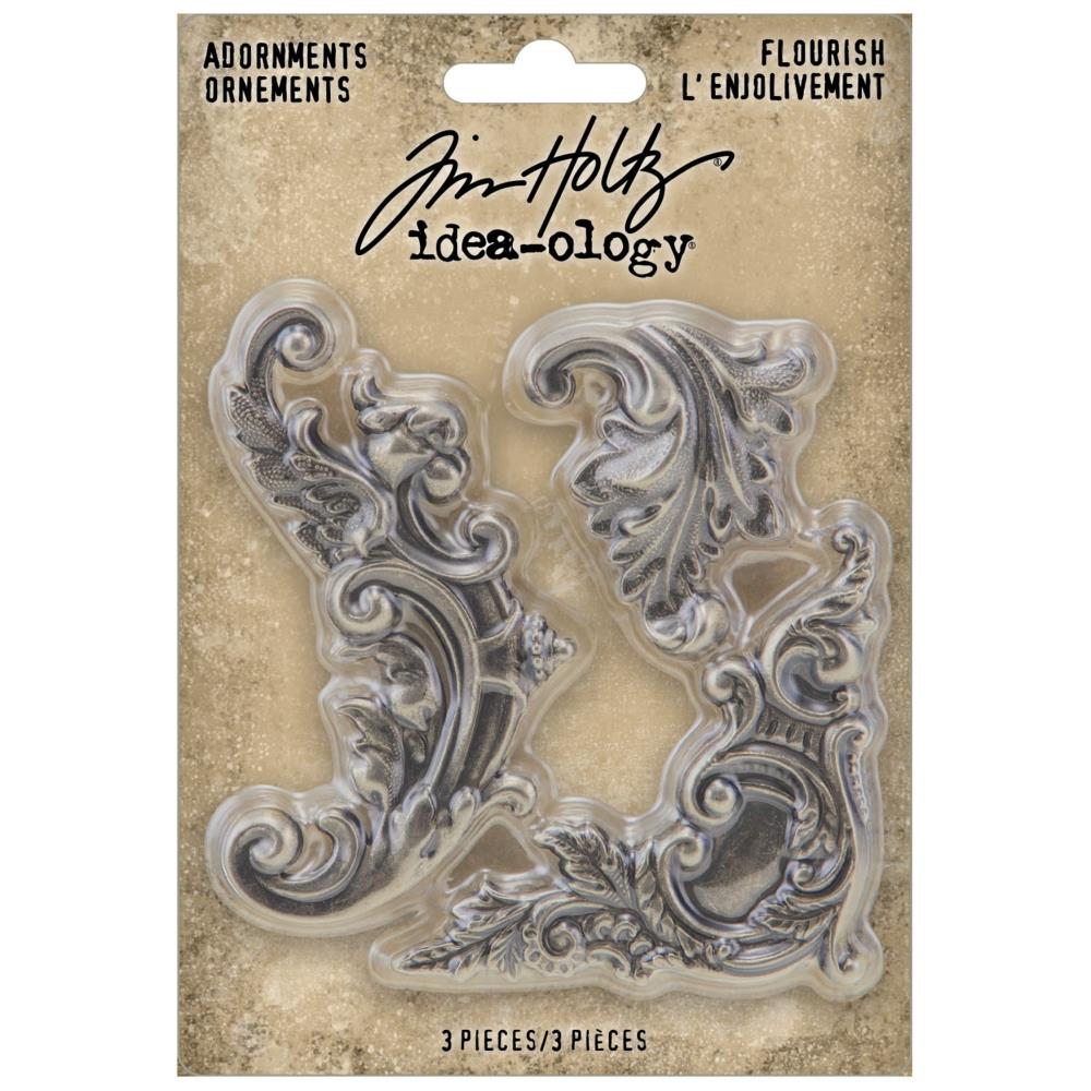 Tim Holtz - Idea-Ology - Vår 2022 - Adornments - Flourish