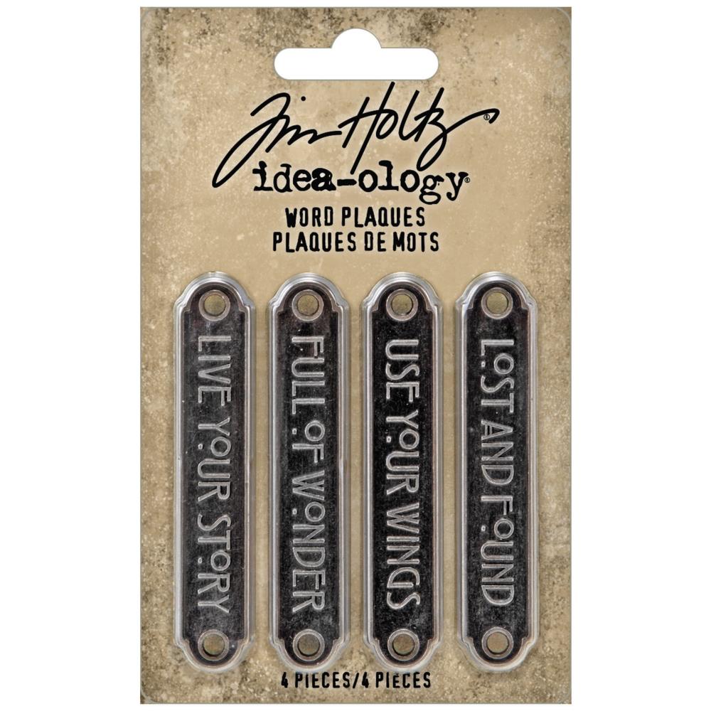 Tim Holtz - Idea-ology - Vår 2022 - Word Plaques