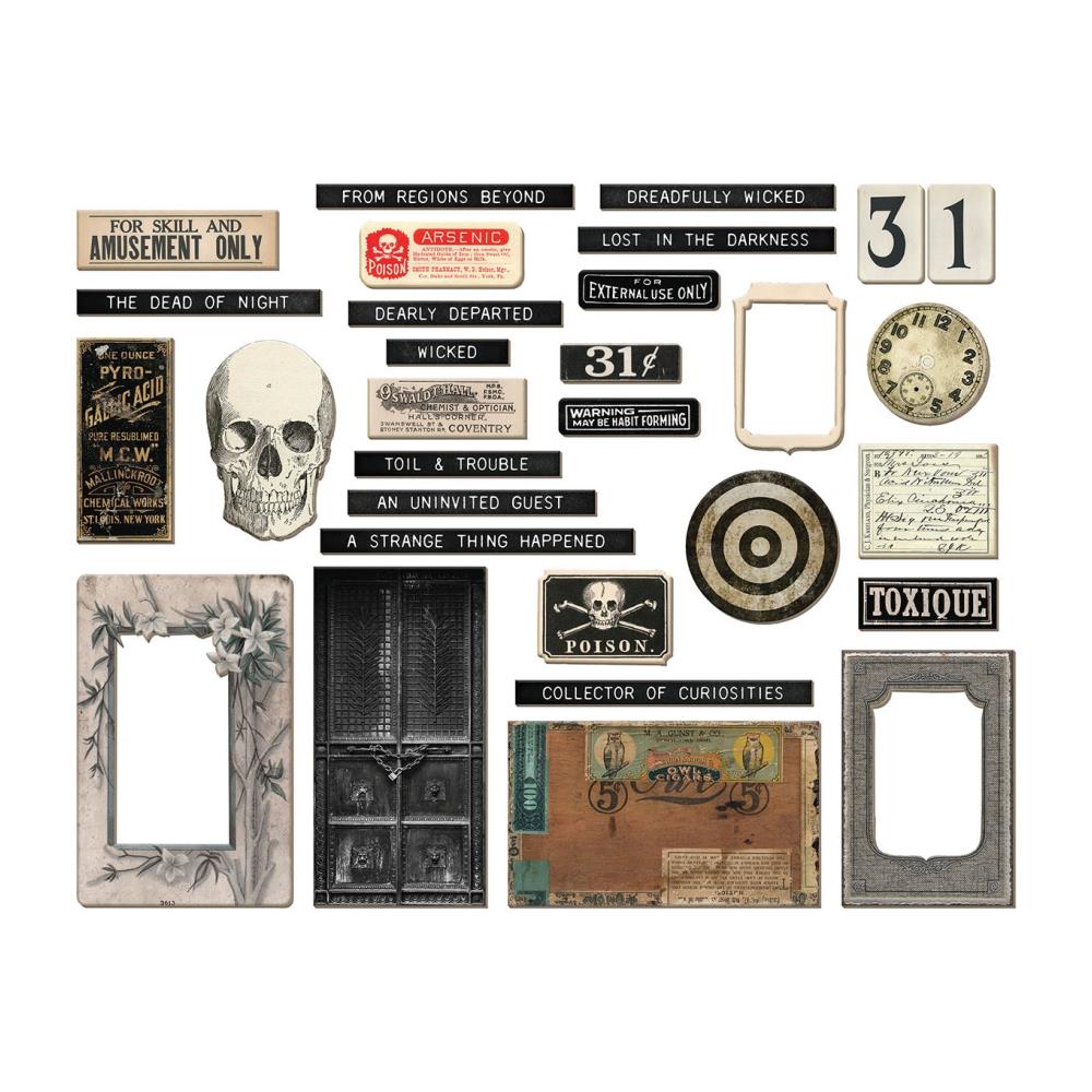 Tim Holtz - Idea-Ology - Halloween 2022 - Baseboards