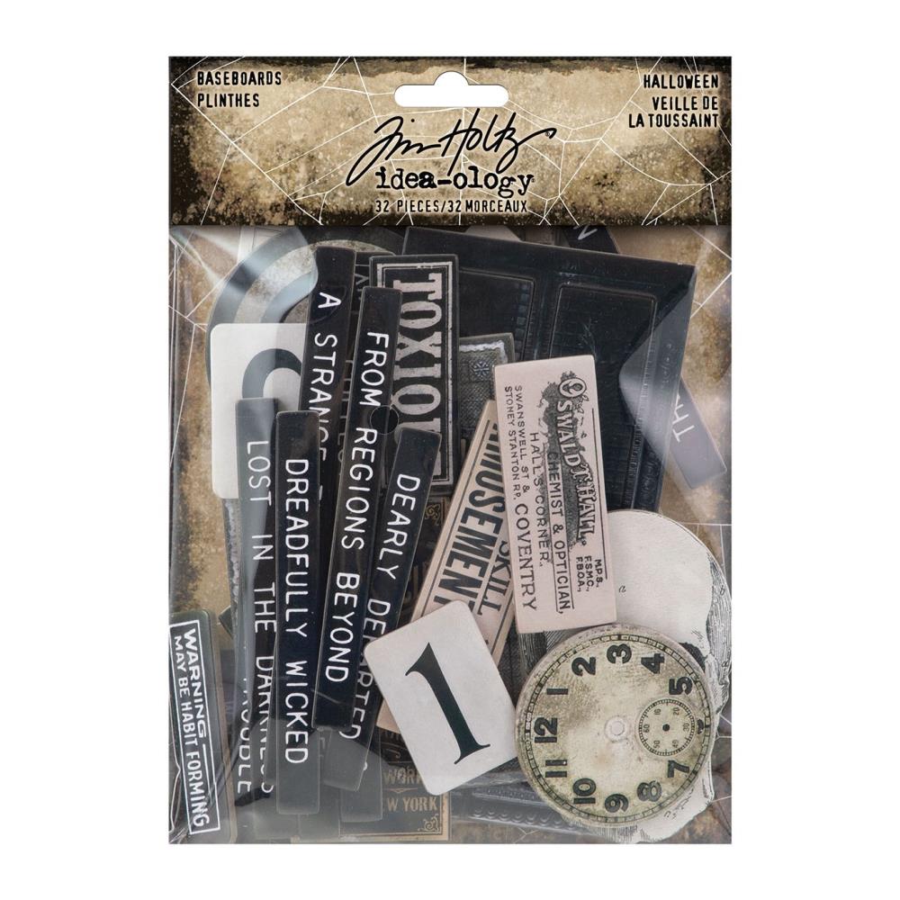 Tim Holtz - Idea-Ology - Halloween 2022 - Baseboards