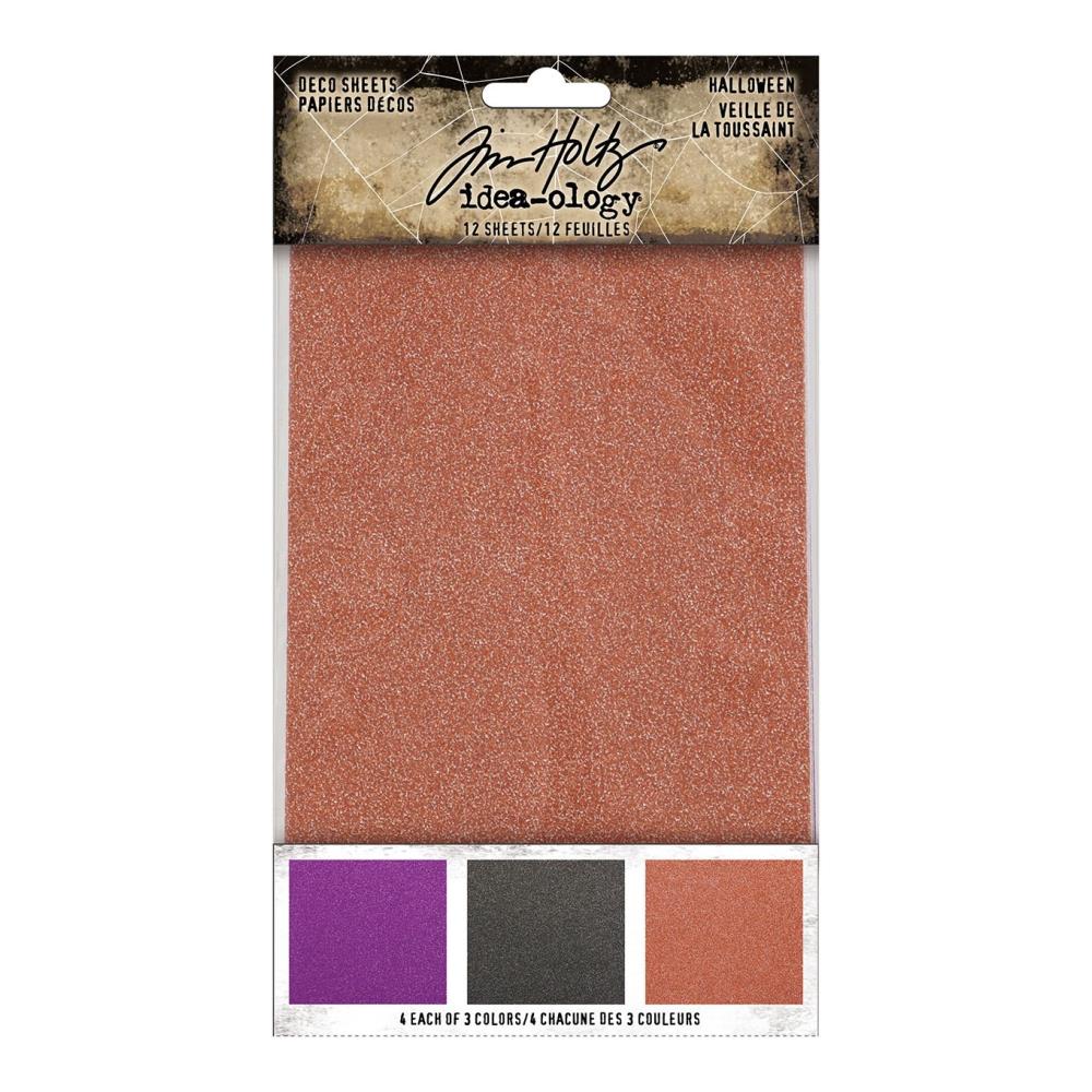 Tim Holtz - Ideaology - Halloween 2022 - Deco Sheets