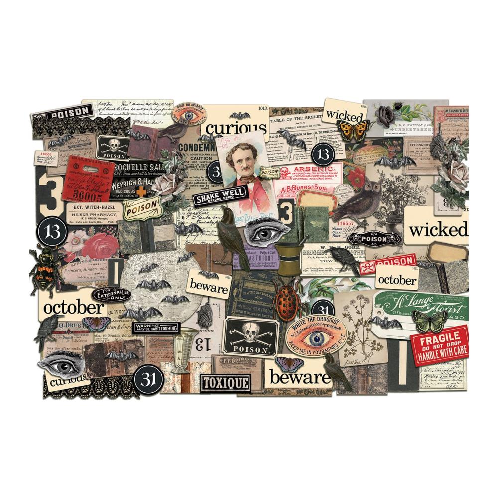 Tim Holtz - Idea-ology Halloween 2022 - Ephemera Pack