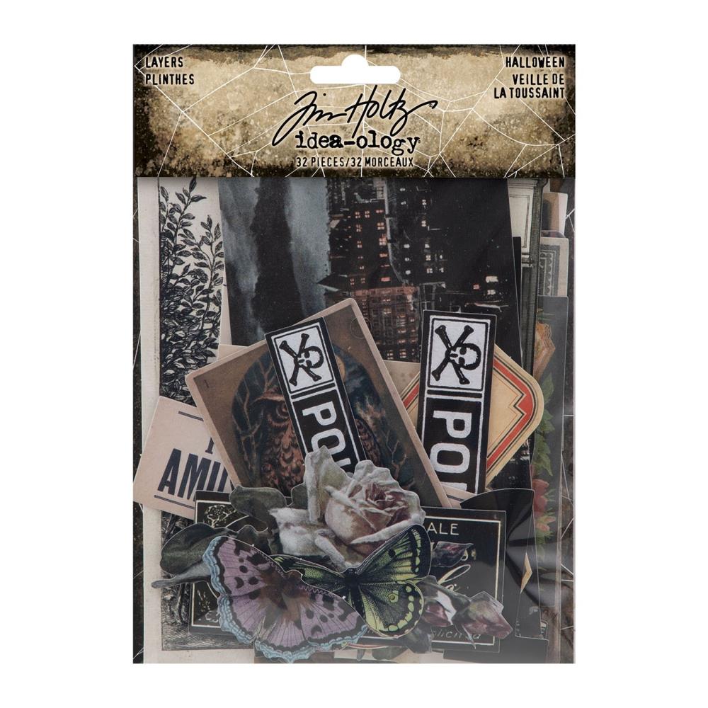 Tim Holtz - Idea-ology Halloween 2022 - Diecut Layers