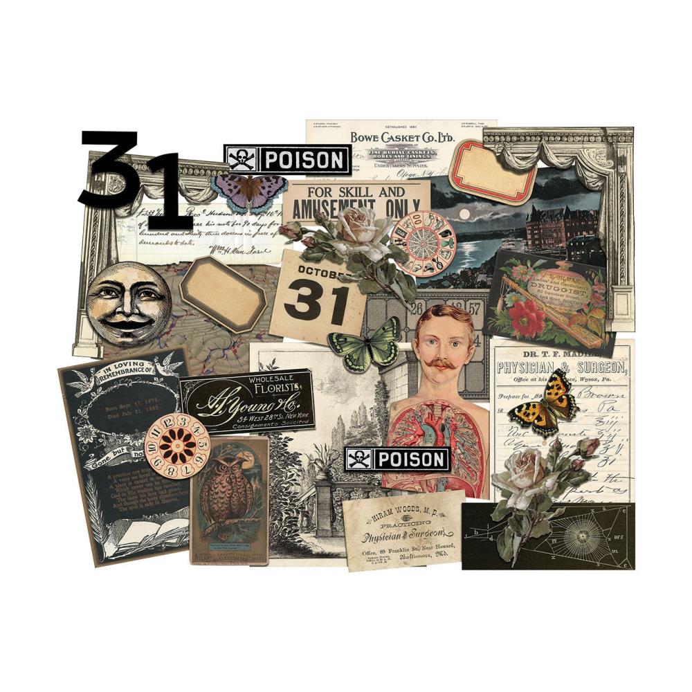 Tim Holtz - Idea-ology Halloween 2022 - Diecut Layers