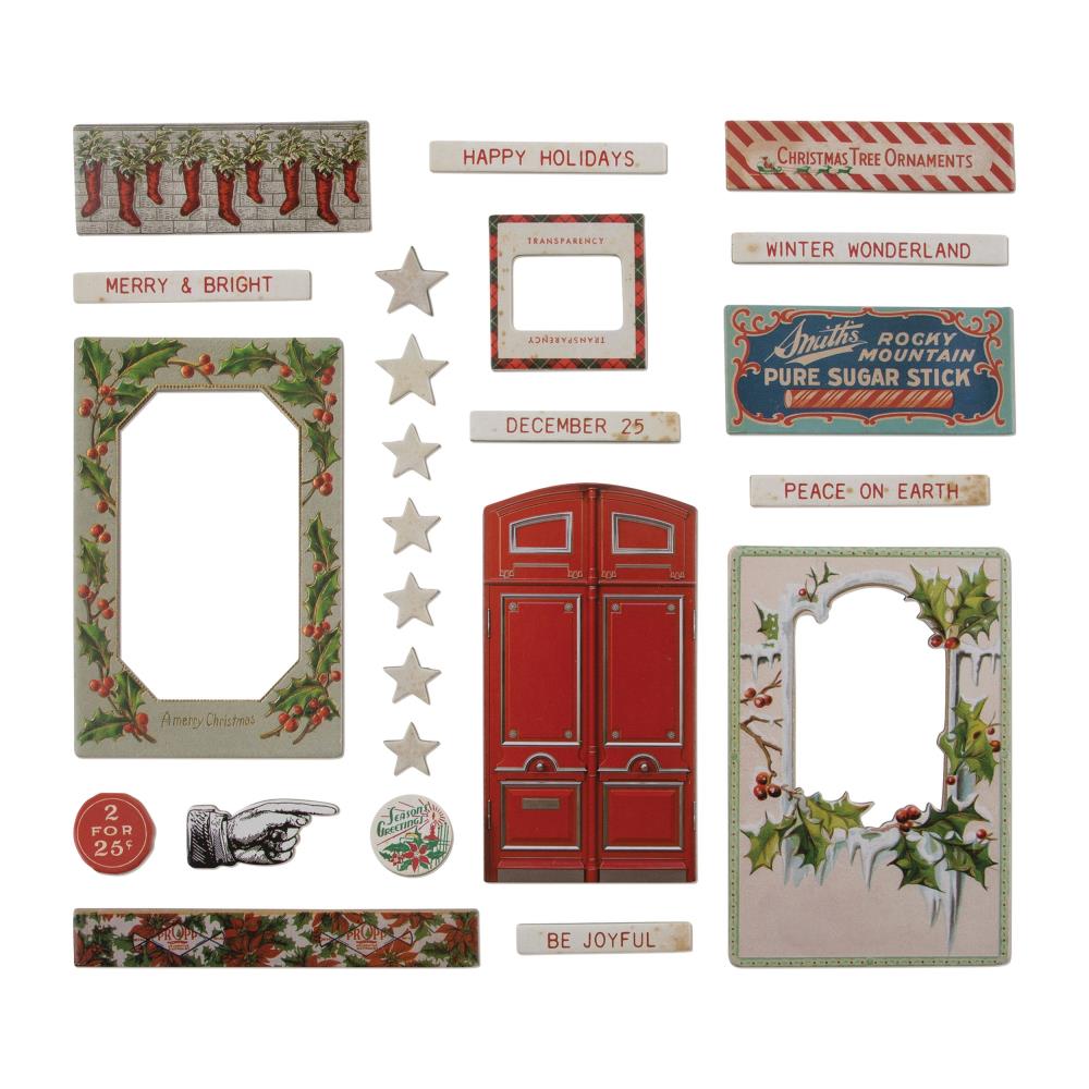 Tim Holtz - Idea-ology - Christmas 2022 - Chipboard Baseboards