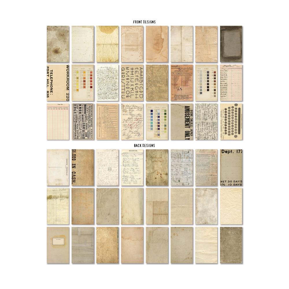 Tim Holtz - Idea-Ology - Vår 2023 - Backdrops - Volume 4