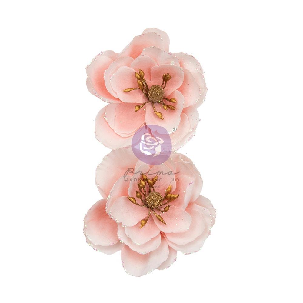 Prima - Strawberry Milkshake / In Full Bloom - Paper Flowers - Sweet Strawberries