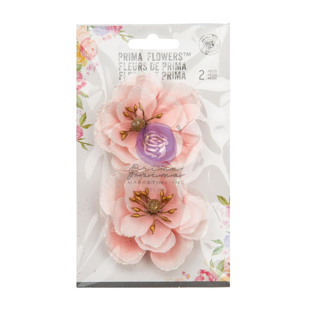 Prima - Strawberry Milkshake / In Full Bloom - Paper Flowers - Sweet Strawberries