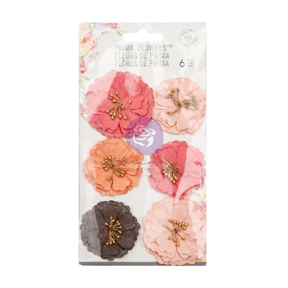 Prima - Strawberry Milkshake - Paper Flowers - Strawberry kisses