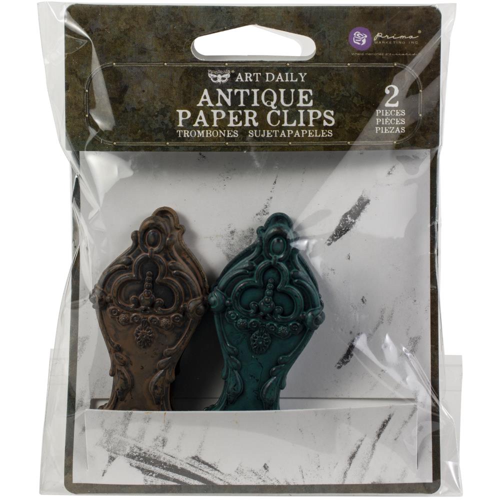 Prima - Art Daily Planner Collection - Antique Metal Clips