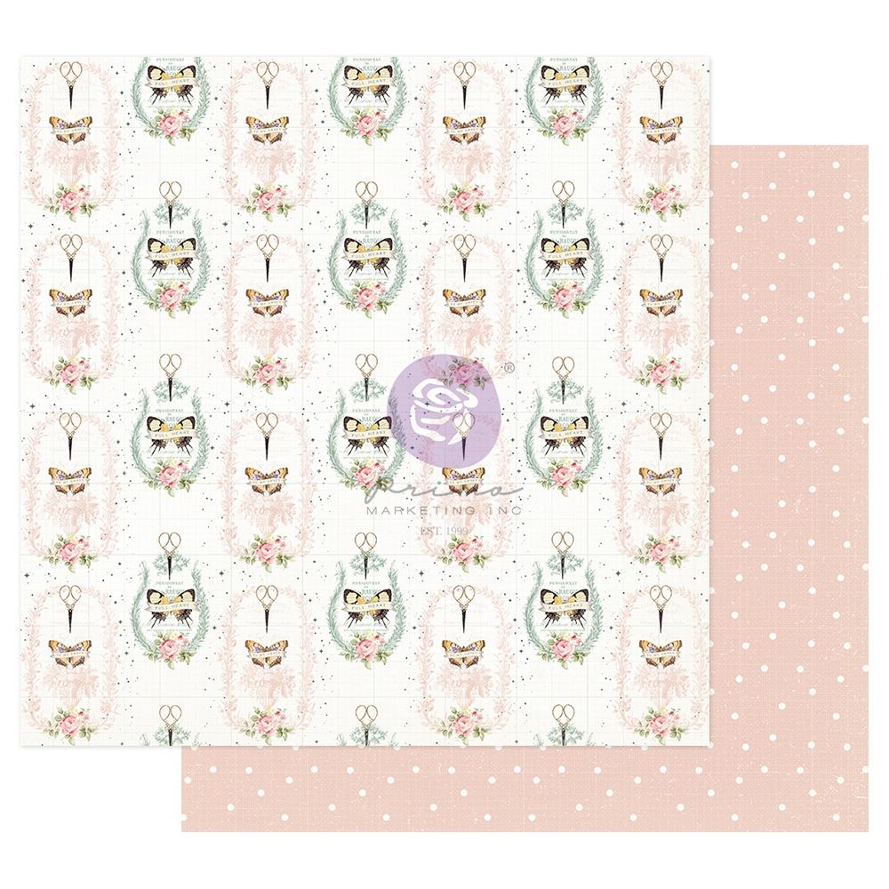 Prima - My sweet - Sewn with love - 12 x 12"