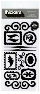 Thickers: ACCENTS Chipboard Stickers