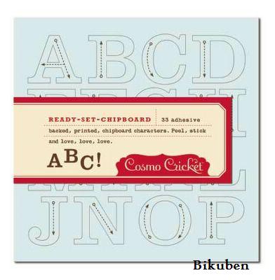 Cosmo Cricket: TICK TOCK  Ready-Set Chipboard