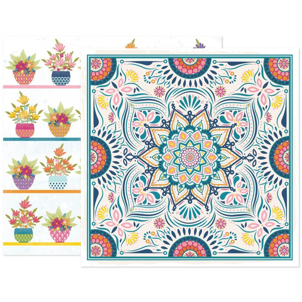 American Crafts - Paige Evans - Wonders #9 - 12 x 12"