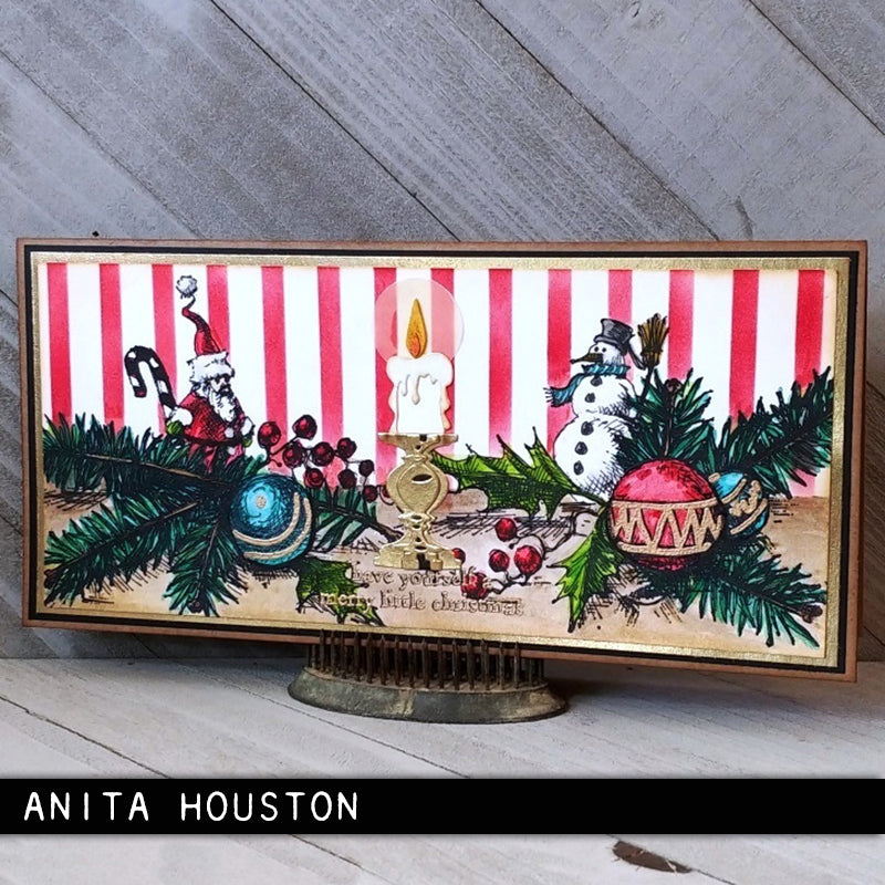 Tim Holtz - Stencil - Shifter Multi Stripes