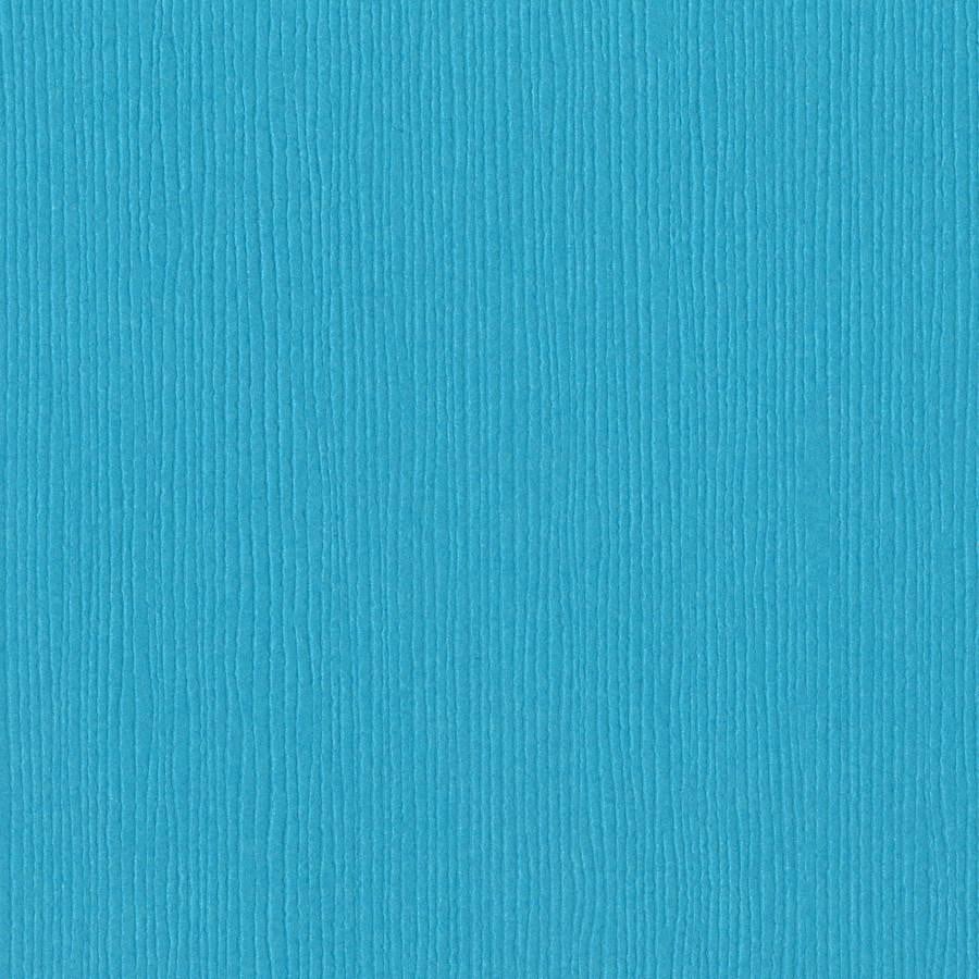 Bazzill - Canvas - Artesian Pool 12x12" blå kartong